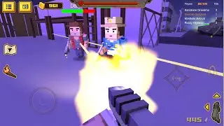 Multiplayer deathmatch in BLOCKAPOLYPSE™ radioactive location!