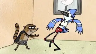 Regular Show but the context is absolutely anything but Regular