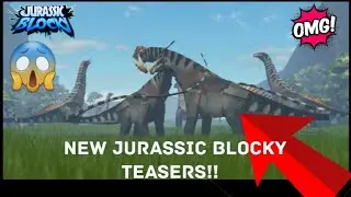 NEW JURASSIC BLOCKY TEASERS!!| 