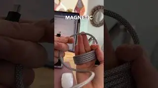Magnetic Charging Data Cable 🌟 No more tangled wires 👏 #Magtame