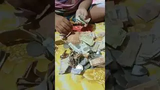 Breaking Piggy Bank Lots of Money😱🥰#shorts#ytshorts#piggybank