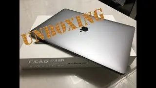 Unboxing the New Machine MacBook Pro 2017