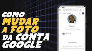 Como MUDAR FOTO da CONTA GOOGLE (Youtube, Gmail...) ATUALIZADO