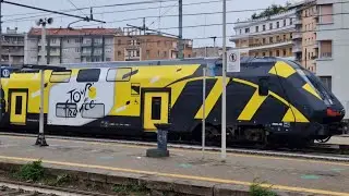 FINALMENTE L'ETR521 002 TOUR DE FRANCE NELLA COMPILATION DI TRENI A MILANO LAMBRATE