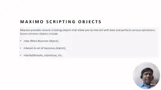 IBM Maximo - Automation Scripts - Kanu Butani