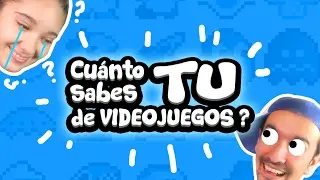 CUANTO SABES TU DE VIDEOJUEGOS ? 🎮 - Amara que Linda EDITION | El Pasca