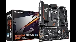 Unboxing Gigabyte B460M AORUS PRO  Lga1200 Intel Micro Atx Dual M 2 Sata 6Gbs Usb 3 2 Gen 1 Ddr4