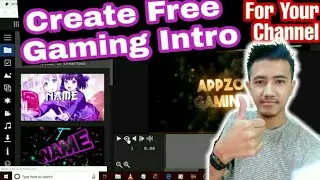 How to Create intro for Gaming Channel (Free No WaterMark)