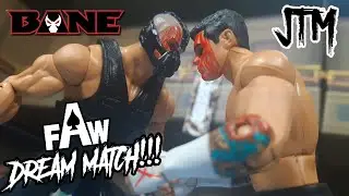 BANE vs John Trademark Action Figure Match! Battle of Legends!!!