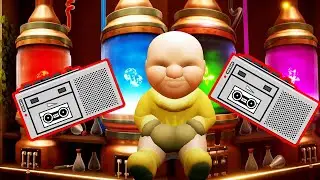 Baby In Yellow Black Cat - All Cassette Recordings Ending Secrets Puzzles Full Gameplay Walkthrough