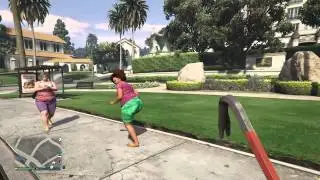 GTA 5 Making Fun of Fat Girl MUST WATCH!