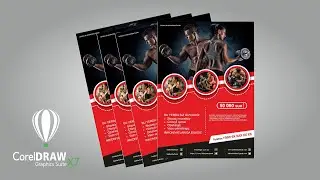 corelda flayer tayorlash