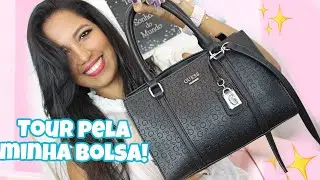O QUE TEM NA MINHA BOLSA(BOLSA GUESS)