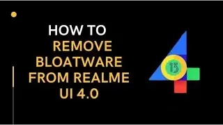 Remove Bloatware from ANY Realme Phone | Step by Step Guide in Hindi