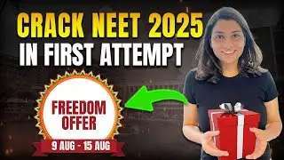 Crack NEET 2025 with me! NEET Freedom Offer | Ritu Rattewal | NEETwithus
