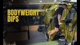 Bodyweight Dips | Build Your Chest, Triceps & Shoulders!