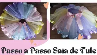 🌹Saia de Tule / Saia de Tutu / Saia de Tule Luxo