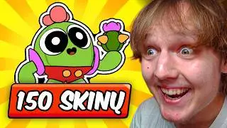 Nusipirkau 150 Skinų per Brawl Stars…🤑