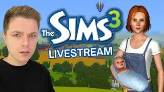 I am not emotionally ready to have 4 more babies - The Sims 3 Livestream