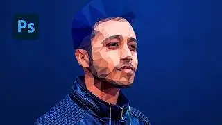 Low Poly Effect tutorial in Photoshop