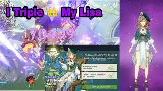 Triple Crown My Lisa! | Build | Mobile | Genshin Impact 3.4