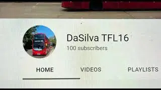 Congratulations to DaSilva TFL16 for hitting 100 subscribers!