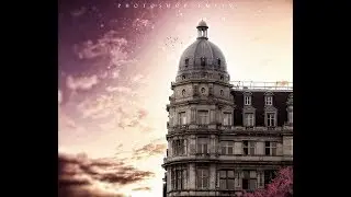 Photo Manipulation with sky and tower