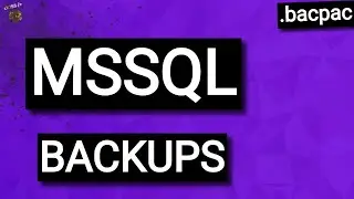 Backup and restore SQL Databases with Azure Data Studio