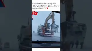 Kahramanmaraş Depremine Yardım Götüren Kamyon Görüntüleri 2023