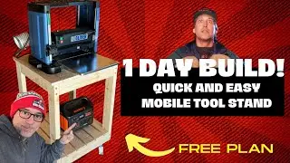 Mobile Tool Stand- Quick & Easy! 