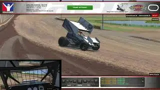 First time driving iRacing's Sprint Car