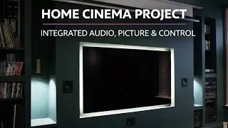 Cinema room installation | Victorian Period Property