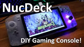NucDeck - The DIY windows gaming handheld - Episode Three - Connecting the display