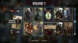 Gwent another hour of unbeatable nilfgaard deck, how to get easy exp
