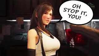 Tifa Blushes When Cloud Calls Her Beautiful - Final Fantasy VII Remake Cute Moment