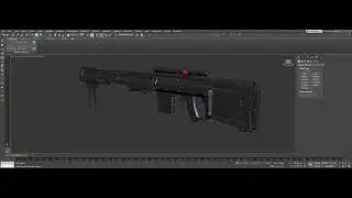 Wip sniper rifle Scifi
