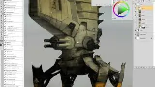 Photoshop Mech Rendering tutorial