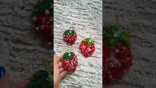 Последние ягодки в этом году #handmade ​#jewelry #fashion #beauty #outfit #handmade #wb #брошь