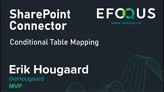 Conditional Table Mapping with the SharePoint Connector