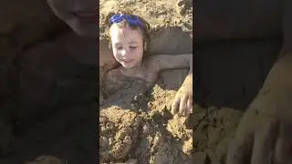 Нестор выбирается из закопа. папкины Дни.