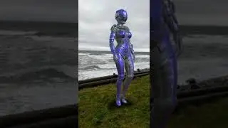 ARloopa - Cyber Warrior - 3D Model