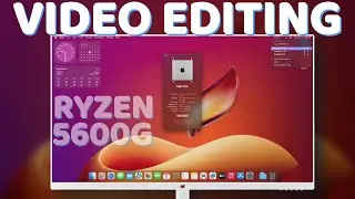 Ryzen 5600G Hackintosh vs Windows Editing | Filmora 14 Speed Test 2025