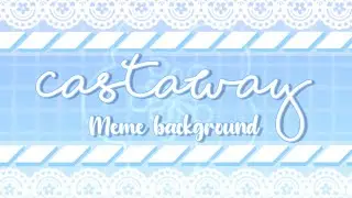 Castaway meme background! Free to use, no need to credit