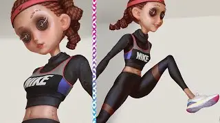 Identity V | This SILLY CROSSOVER owns my heart! | Coordinator wearing NIKE Gameplay