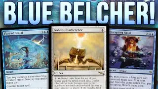 LOOK MA! NO LANDS! Mono-Blue Goblin Charbelcher Combo — Modern MTG | Magic: The Gathering