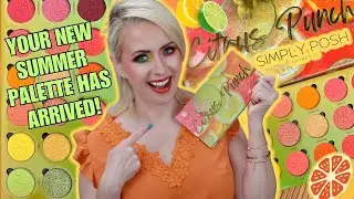 Simply Posh Cosmetics CITRUS PUNCH Palette Review + 3 LOOKS | Steff's Beauty Stash
