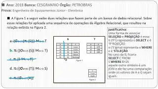 Álgebra Relacional (Prof. Washington Almeida)
