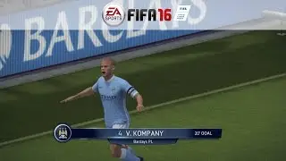 FIFA 16: Gameplay / Match #4 - Manchester United Vs. Manchester City