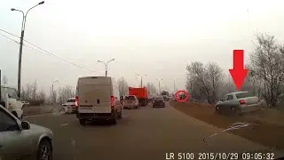 Обочечник поздно заметил Гайцов