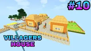 MAKING MY OWN VILLAGE ON ONE BLOCK IN MINECRAFT WITH RTX GRAPHICS PART #10